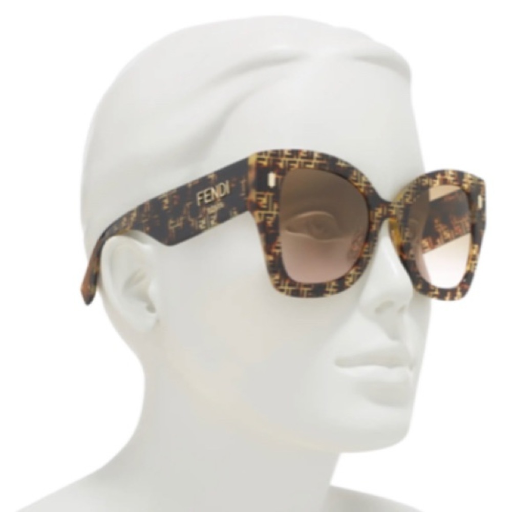 Fendi 51mm Cat Eye Sunglasses